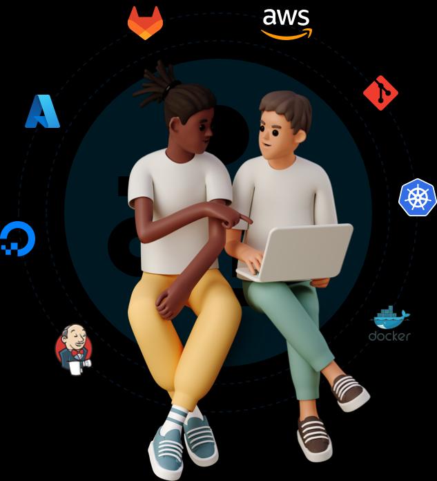 Illustration of Support Sages in dark mode