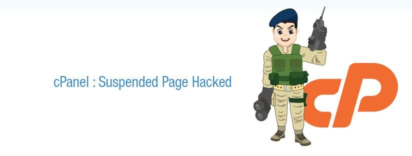 &#8220;Suspended Page &#8221; defaced in cPanel Server