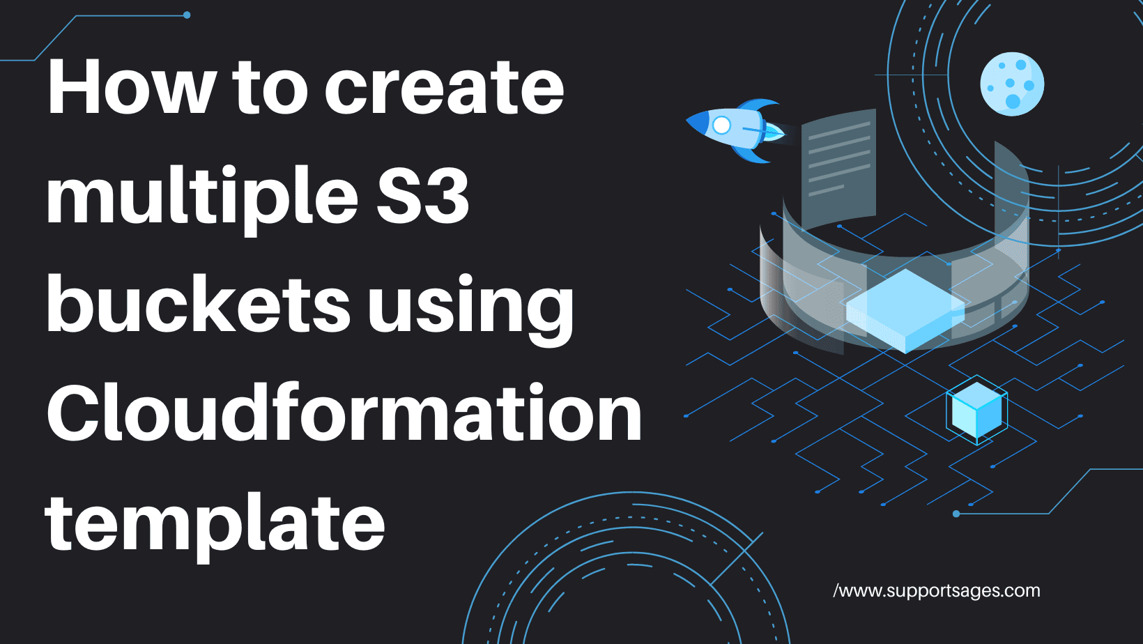 How to create multiple S3 buckets using Cloudformation template