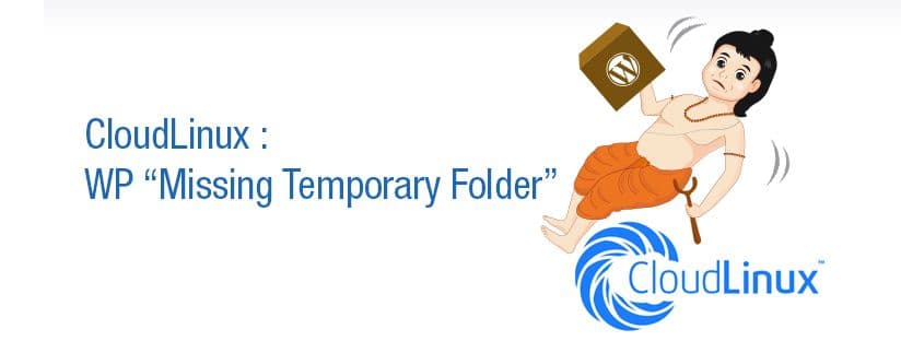 Image upload through WordPress shows  &#8220;Missing Temporary Folder&#8221;