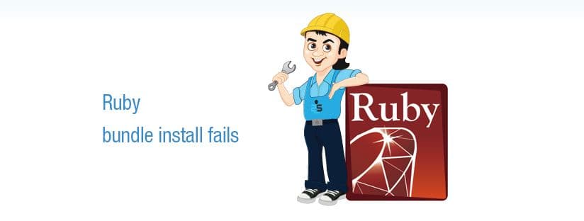 Ruby &#8211; bundle install fails